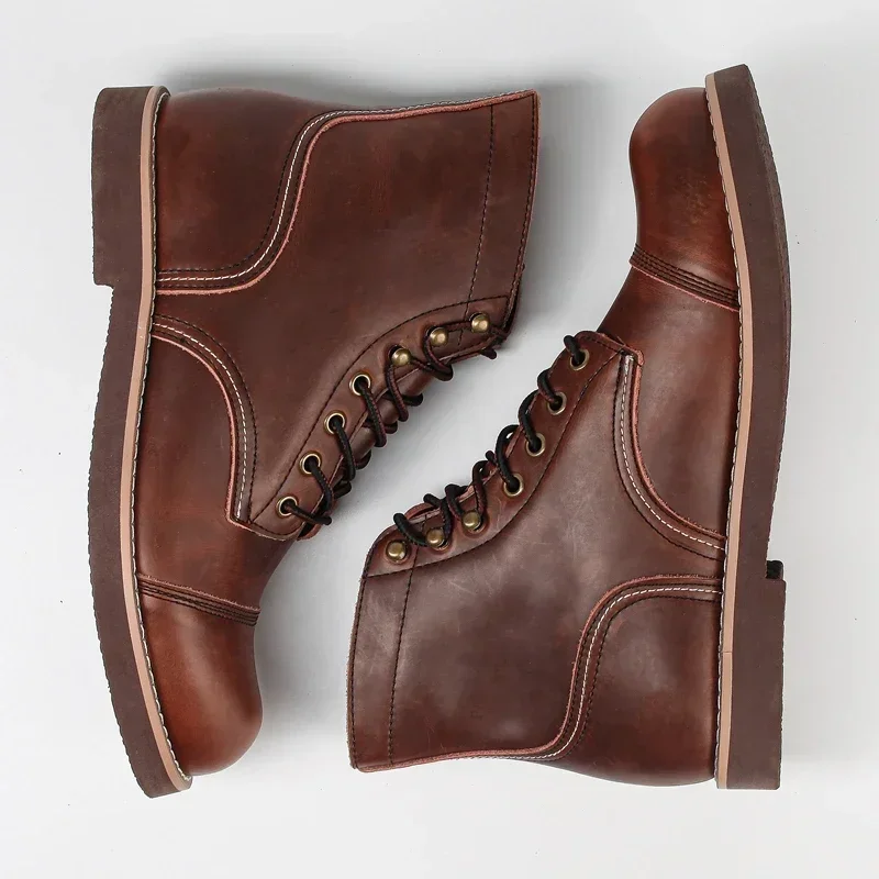 Craft Tools - Botas de moto Vintage de invierno