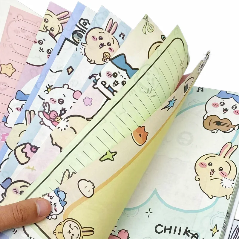 Scrapbooking - Cuaderno adorable de Chiikawa, 80 hojas,