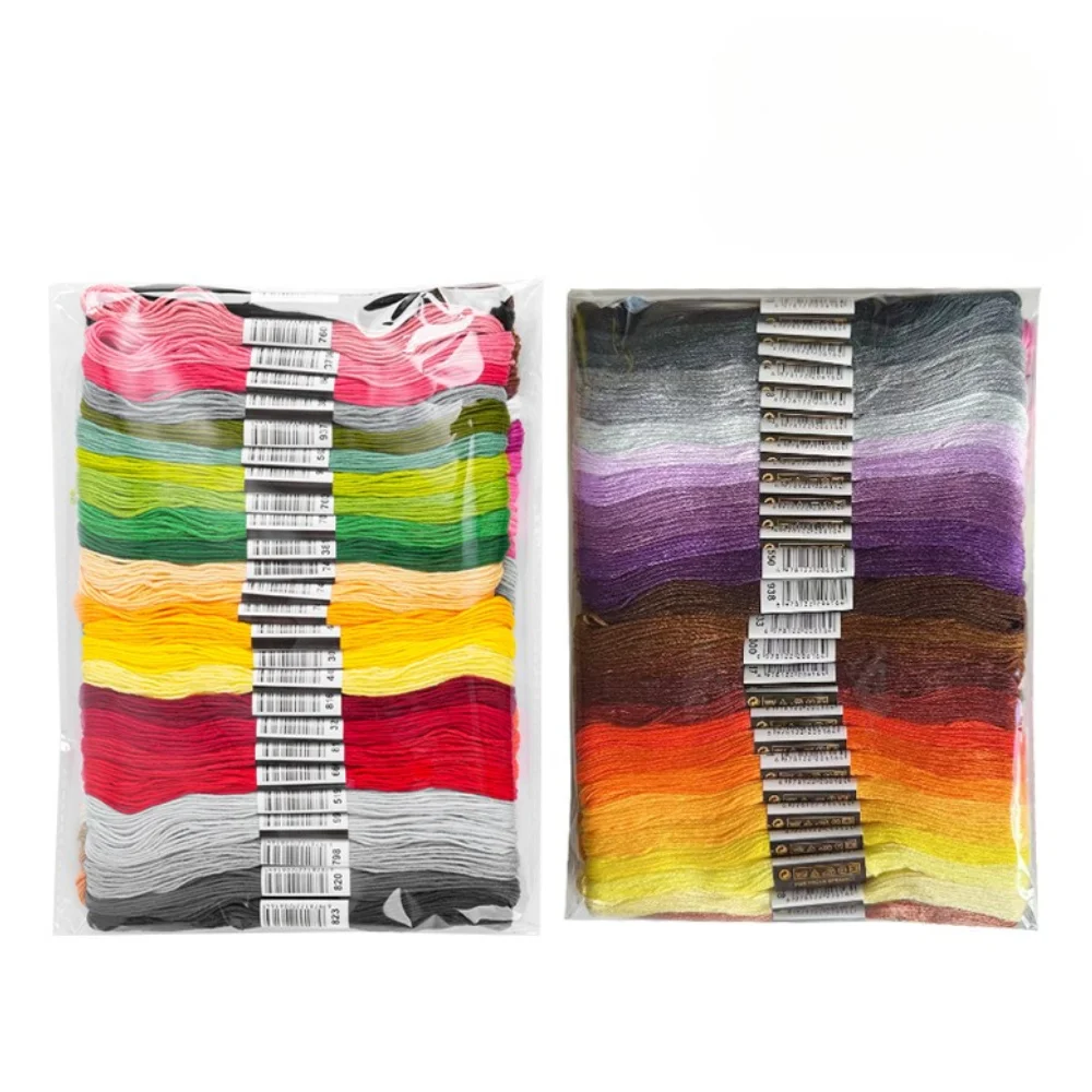 Cotton Embroidery Thread Skeins - Hilo de bordar para punto de
