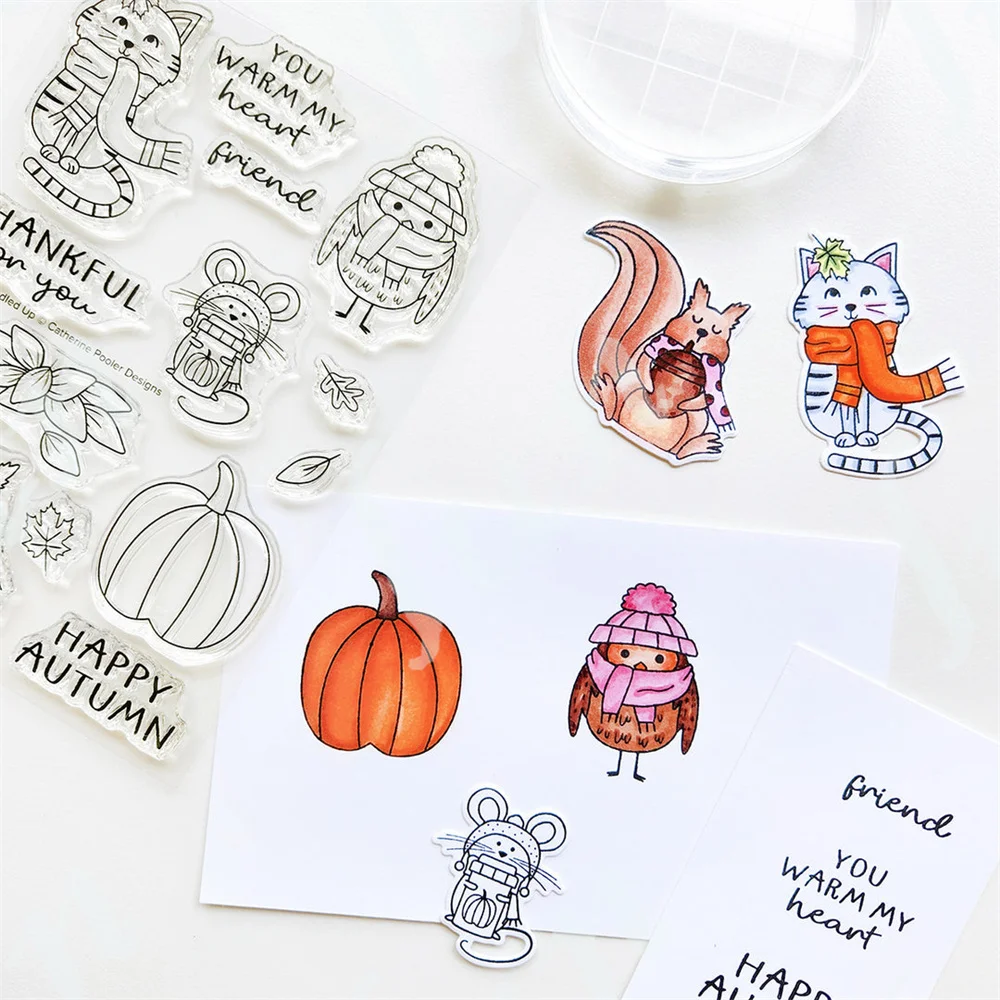 Sello de fondo de franela, nue - Clear Silicone Stamps For Card Making reseña y precio