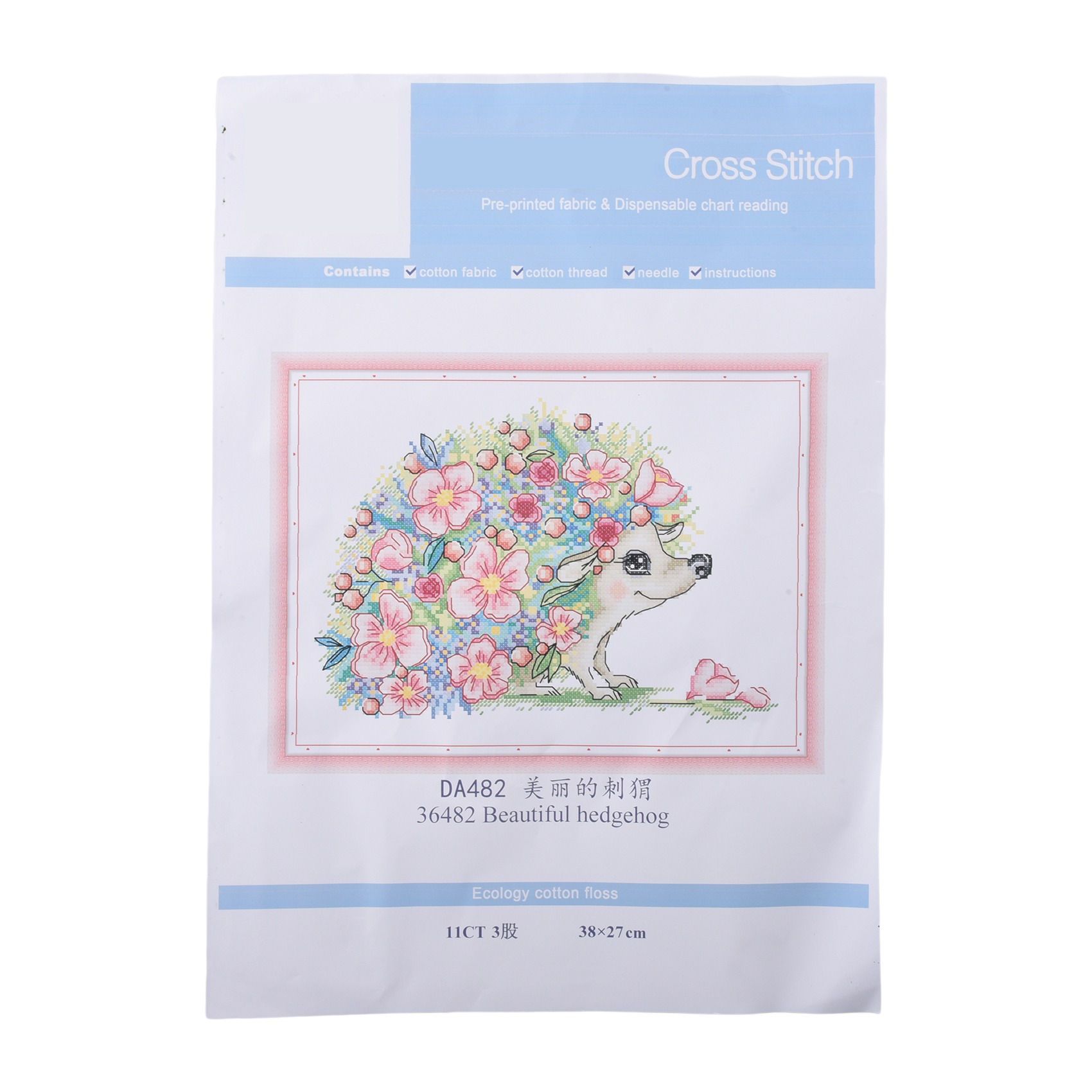 Kits de bordado en punto cruz, - Cross Stitch Stamped Kits Beginners reseña y precio