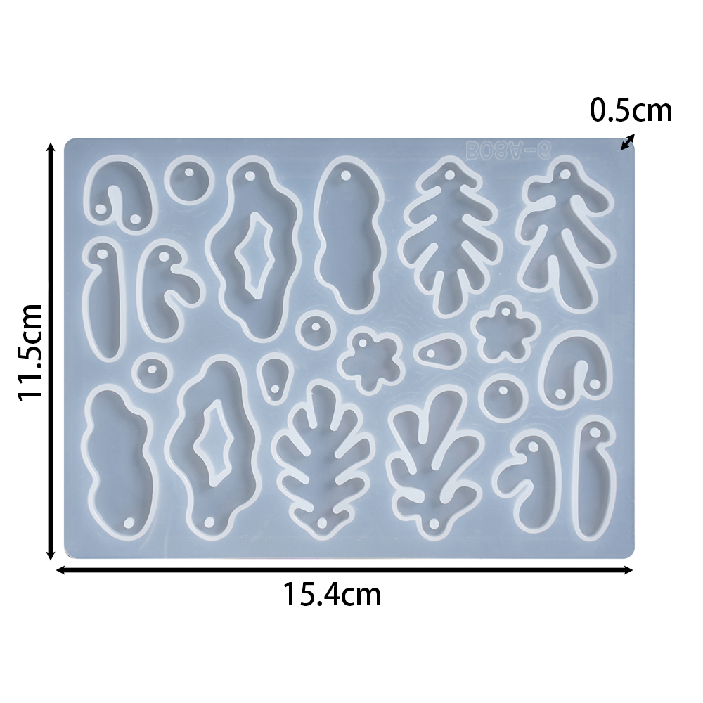 1 unids/lote pendientes geomét - Silicone Epoxy Resin Molds Set reseña y precio