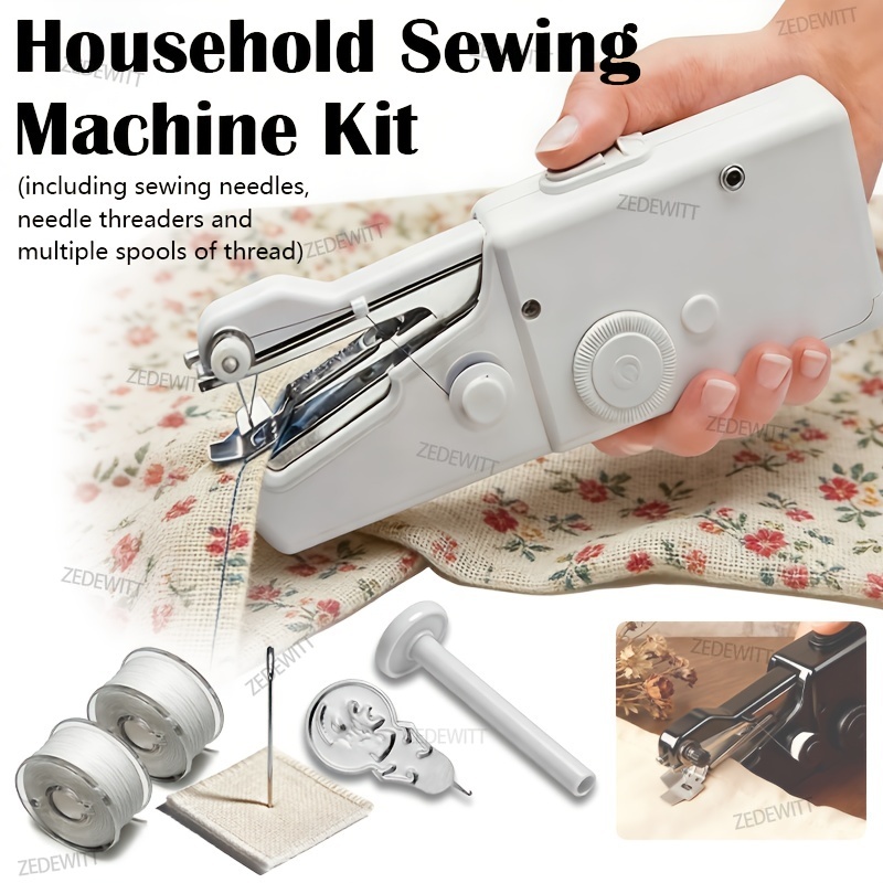 Máquina de coser eléctrica por - Mini Electric Sewing Machine Handheld reseña y precio