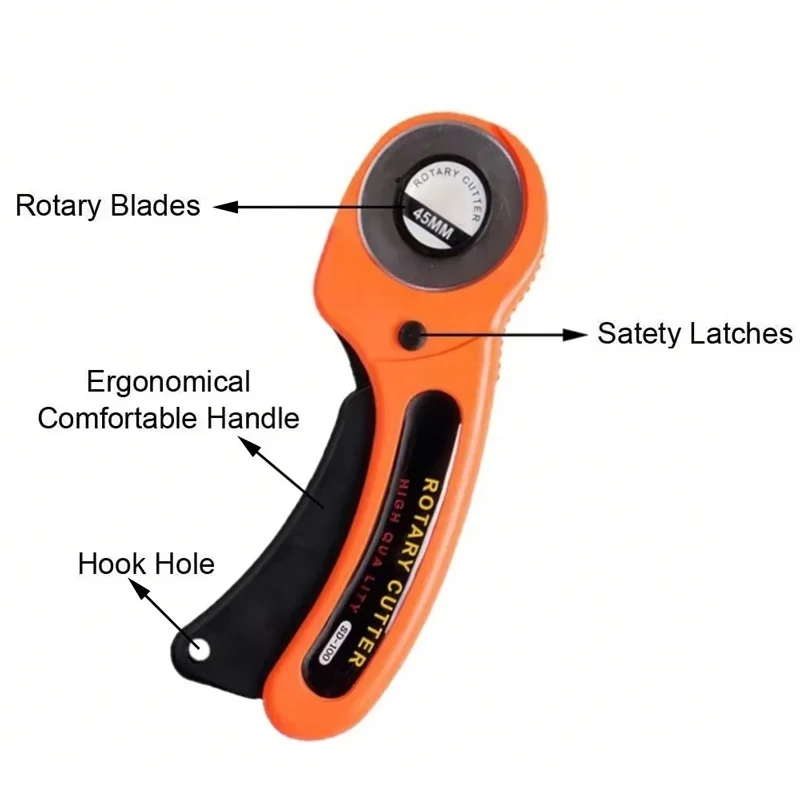 Cortador rotatorio de 45 mm pa - Rotary Cutter For Fabric 45Mm reseña y precio