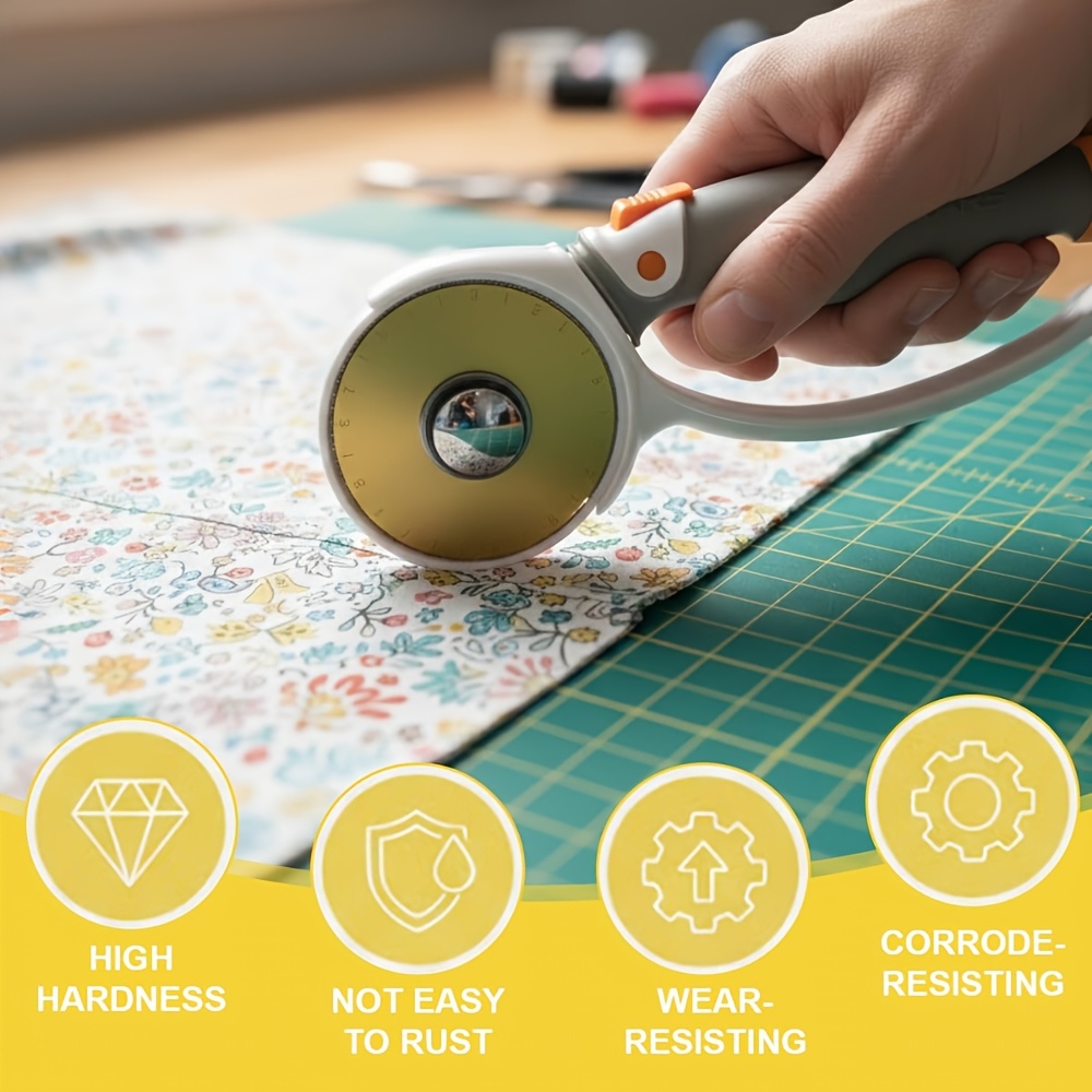 Cuchillas de corte rotativas r - Rotary Cutter For Fabric 45Mm reseña y precio