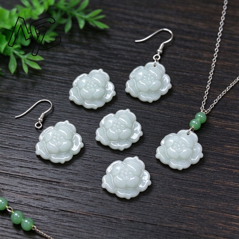 5 piezas de dijes de flor de l - Beading reseña y precio