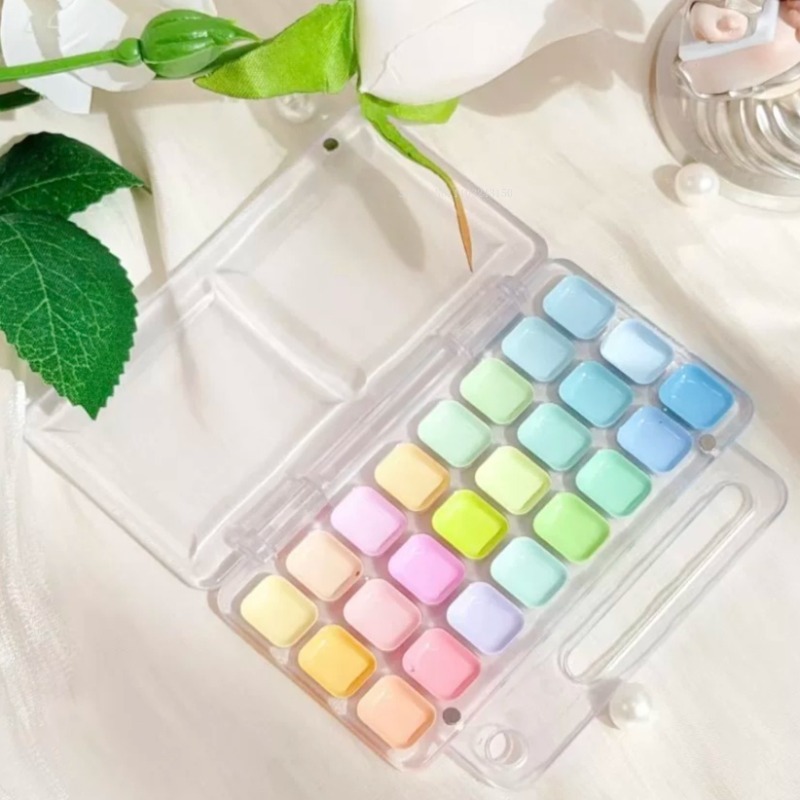 Pigmento de acuarela sólido op - Watercolor Paint Set Solid Pigment reseña y precio