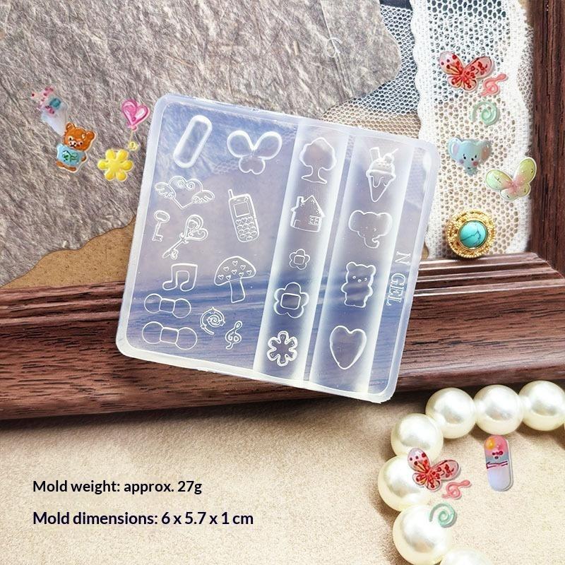 Juego de moldes de silicona 3D - Silicone Epoxy Resin Molds Set reseña y precio