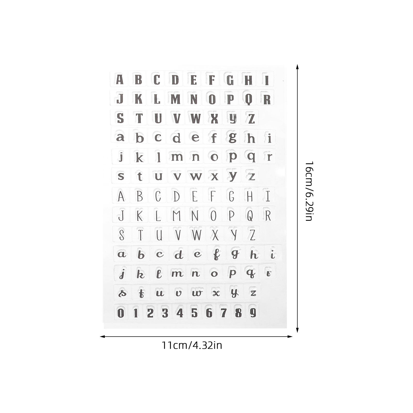 4 Sellos Transparentes para Di - Clear Silicone Stamps For Card Making reseña y precio