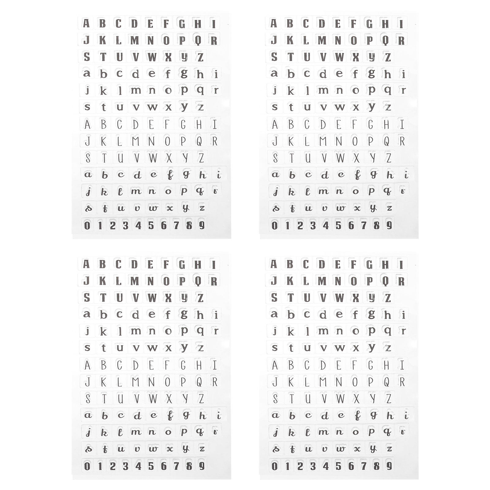 4 Sellos Transparentes para Di - Clear Silicone Stamps For Card Making reseña y precio